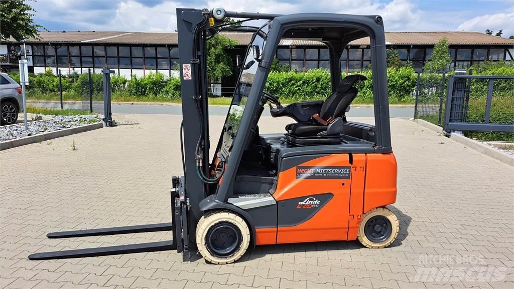 Linde E20PH-02 Elektriniai šakiniai krautuvai
