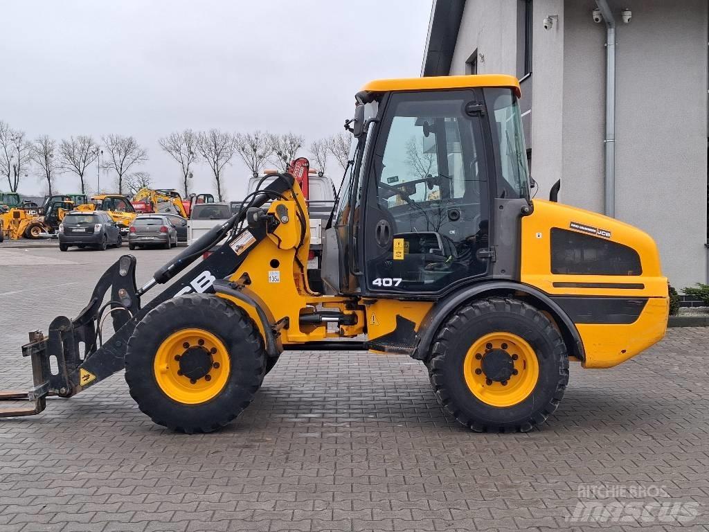 JCB 407 Naudoti ratiniai krautuvai