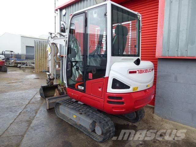 Takeuchi TB 230 Mini ekskavatoriai < 7 t