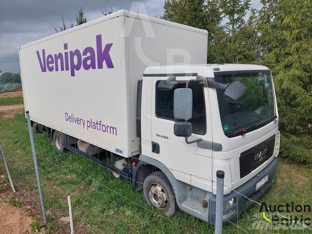 MAN TGL8.180 Sunkvežimiai su dengtu kėbulu
