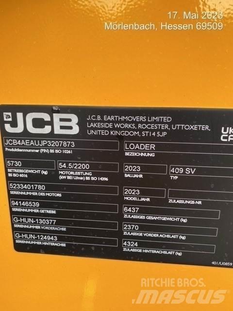 JCB 409 Naudoti ratiniai krautuvai