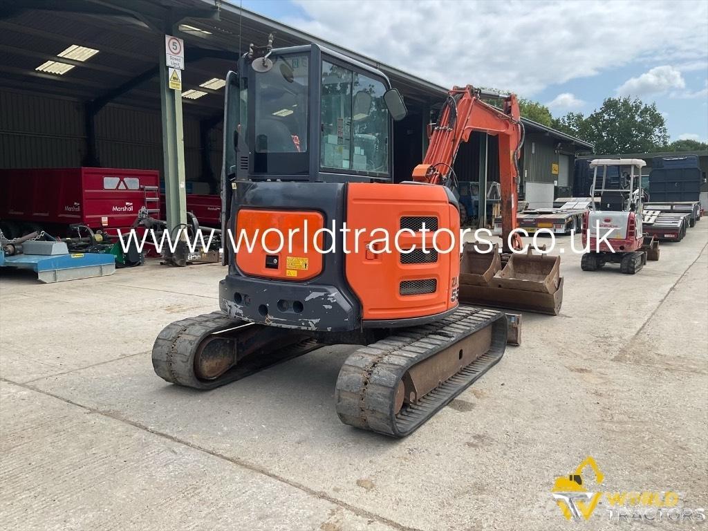 Hitachi Zaxis 55 U Vidutinės galios ekskavatoriai 7-12 t