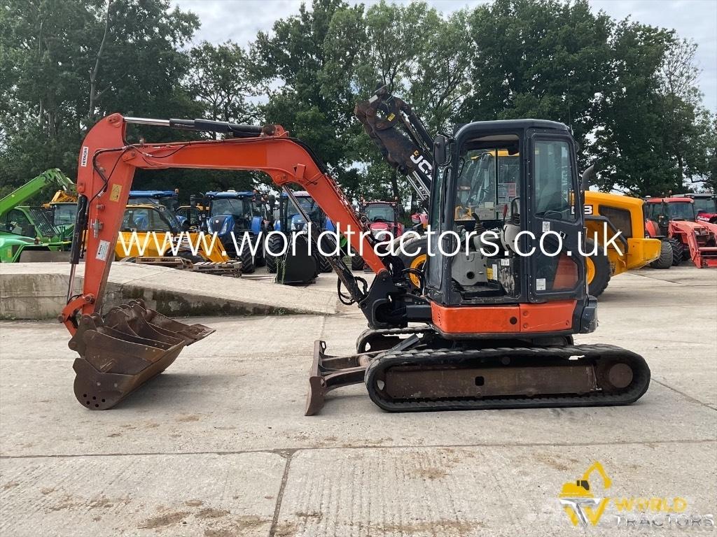 Hitachi Zaxis 55 U Vidutinės galios ekskavatoriai 7-12 t