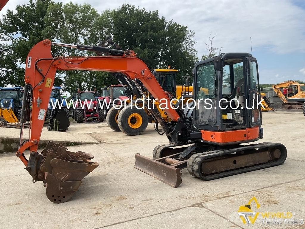 Hitachi Zaxis 55 U Vidutinės galios ekskavatoriai 7-12 t