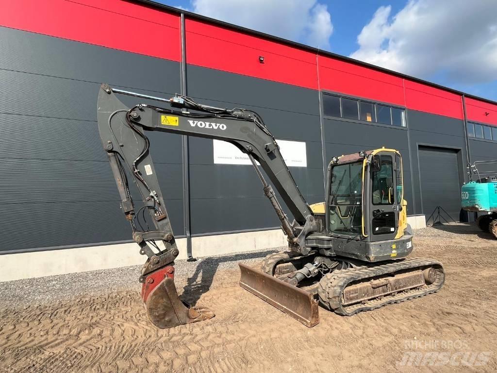 Volvo ECR 88 D Vidutinės galios ekskavatoriai 7-12 t