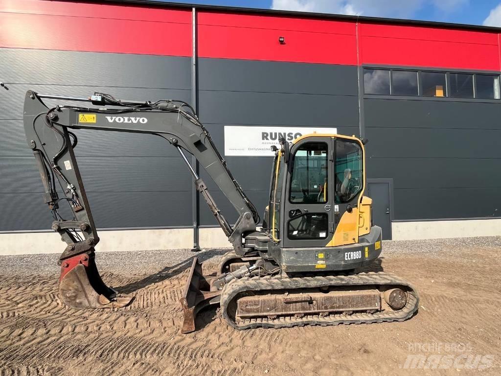 Volvo ECR 88 D Vidutinės galios ekskavatoriai 7-12 t