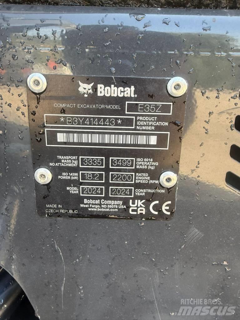 Bobcat E 35, 549h Mini ekskavatoriai < 7 t