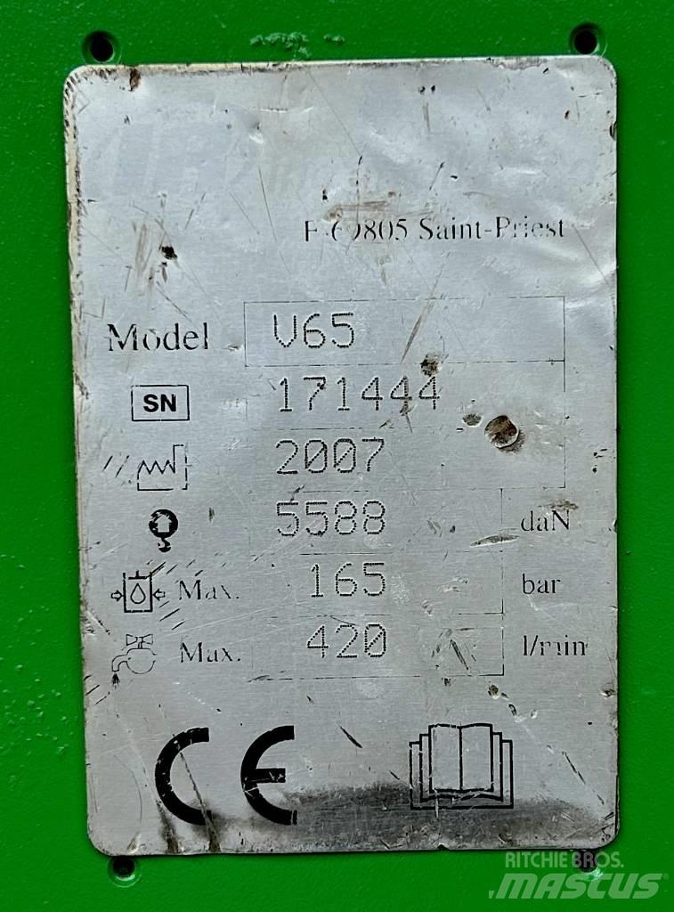 Montabert V 65 Hidrauliniai kūjai / Trupintuvai