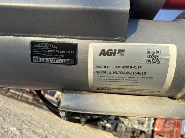 AGI WRX8-41 Sėjimo technika