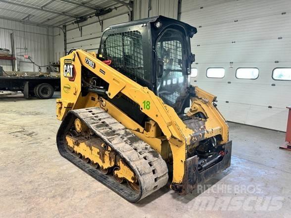 CAT 279D3 Krautuvai su šoniniu pasukimu
