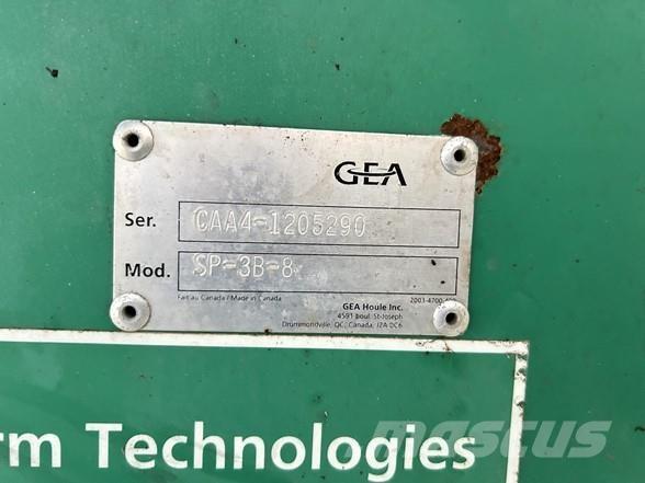 Gea SP-3B-8 Mėšlo barstytuvai