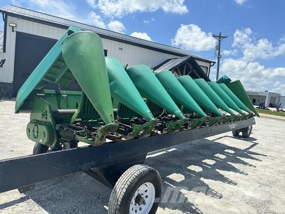 John Deere 893 Derliaus nuėmimo kombainų galvos