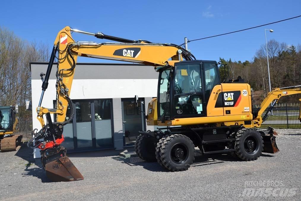 CAT M 315 F Ratiniai ekskavatoriai
