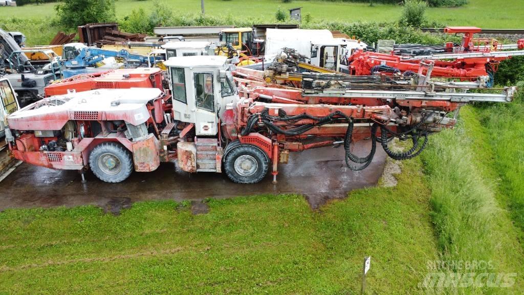 Sandvik DT820SC Tunelių ir požeminės kasybos grąžtai