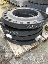Terex Stenskyddsring Padangos, ratai ir ratlankiai