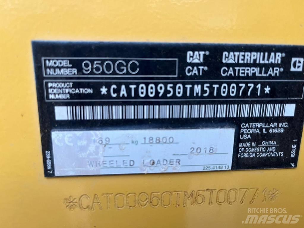 CAT 950GC Naudoti ratiniai krautuvai