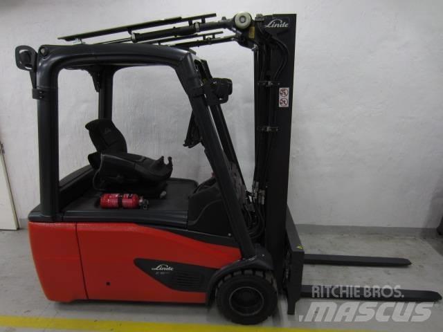 Linde E18L Elektriniai šakiniai krautuvai