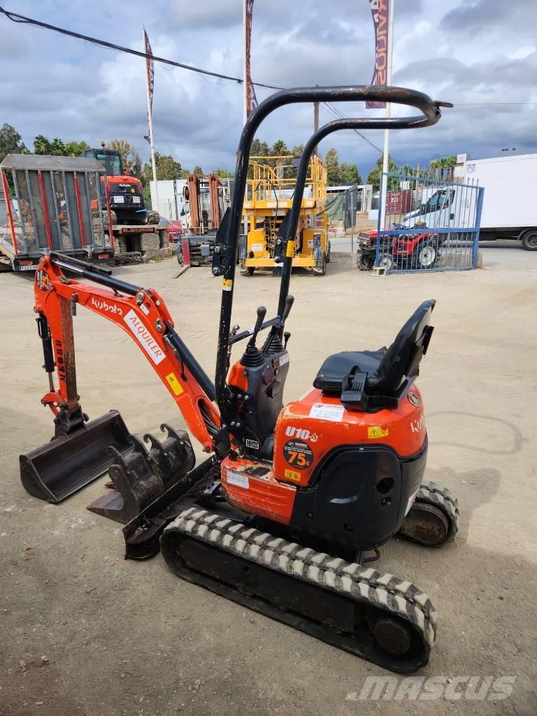 Kubota U 10-3 Mini ekskavatoriai < 7 t
