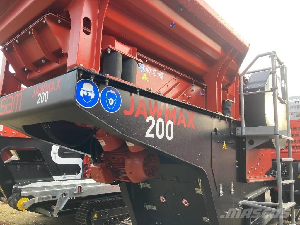 SBM Jawmax 200 Mobilūs smulkintuvai