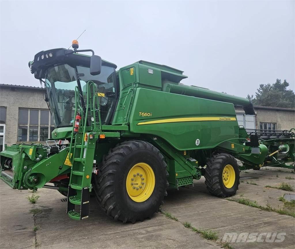 John Deere T 660i Derliaus nuėmimo kombainai
