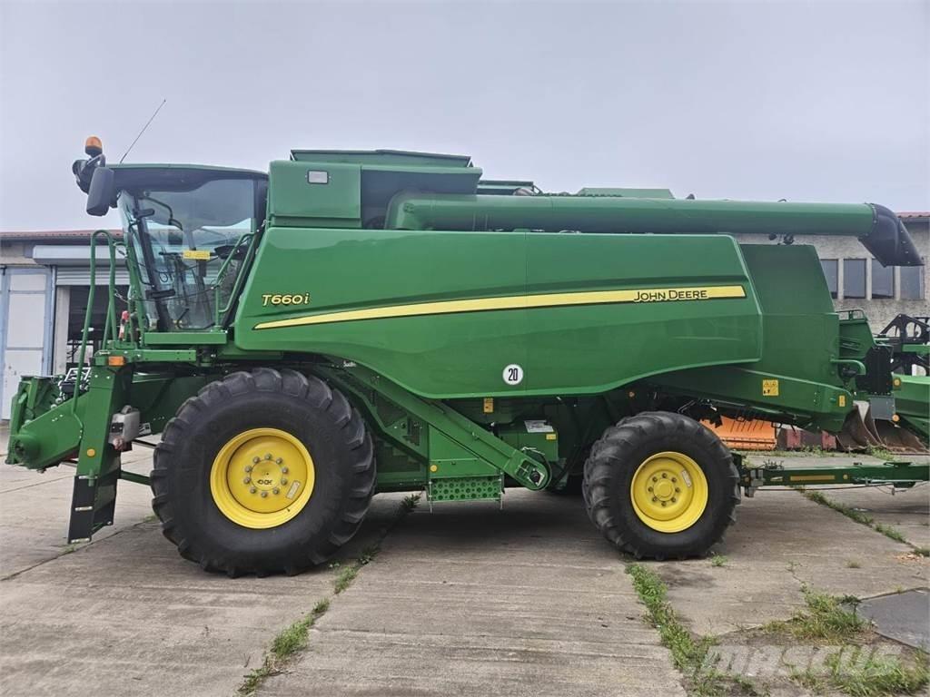 John Deere T 660i Derliaus nuėmimo kombainai