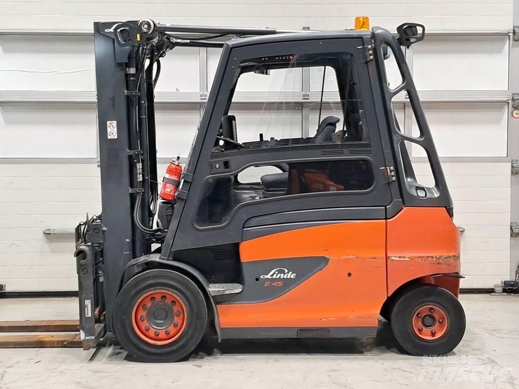Linde E45H-01/600 Elektriniai šakiniai krautuvai