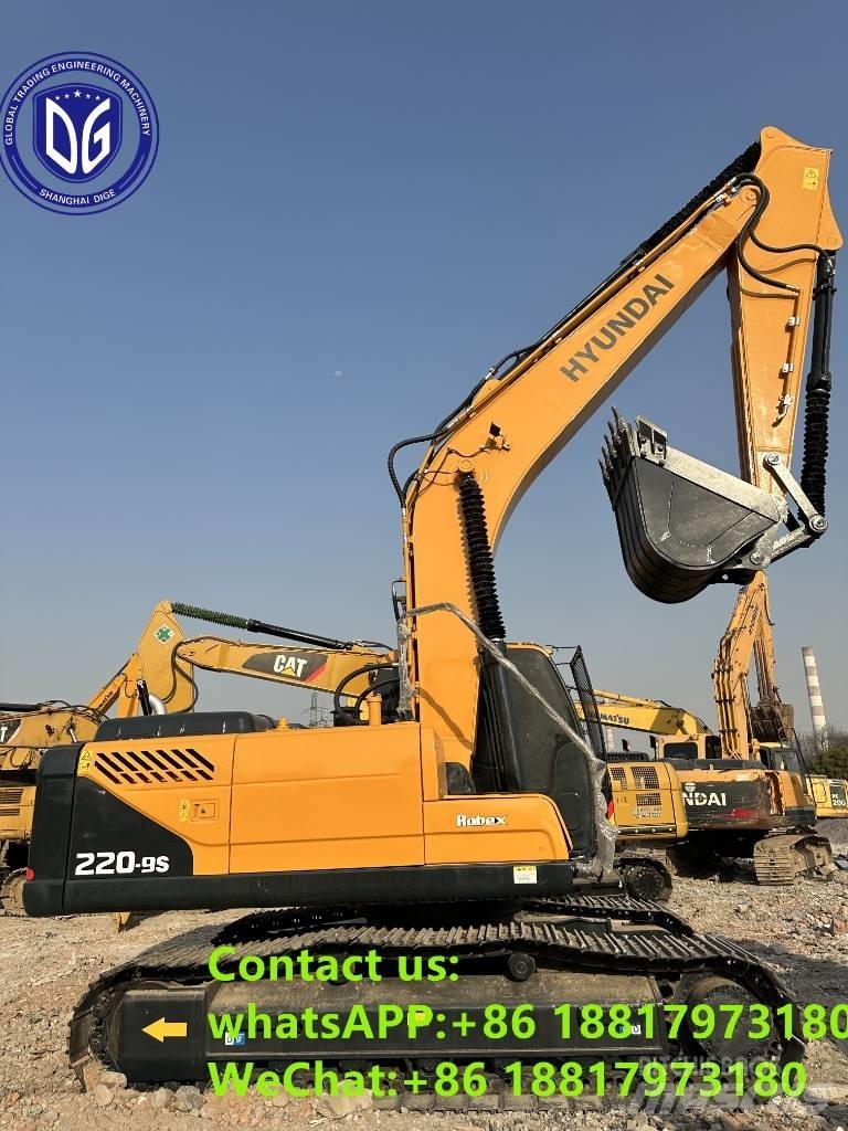 Hyundai 220-9S Vikšriniai ekskavatoriai
