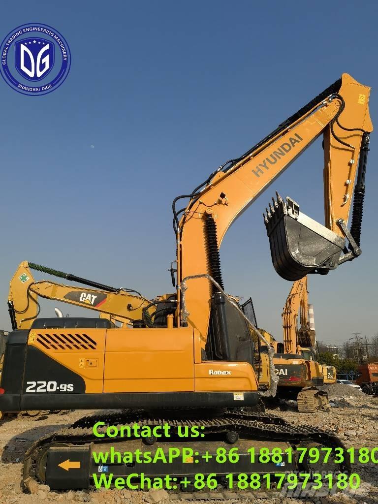 Hyundai 220-9S Vikšriniai ekskavatoriai