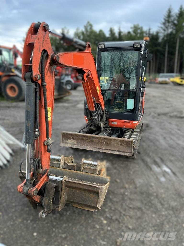 Kubota KX 027 Mini ekskavatoriai < 7 t