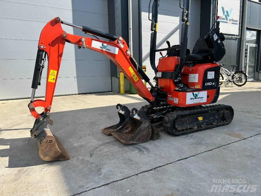 Kubota U 10-5 Mini ekskavatoriai < 7 t
