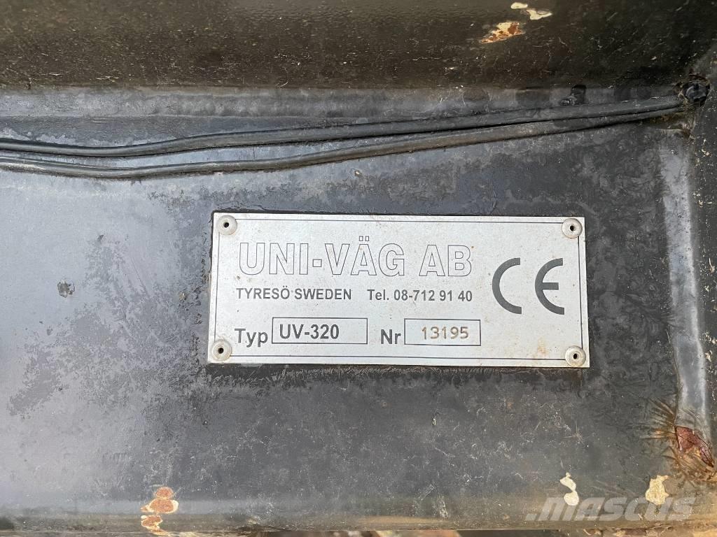 Uni-väg UV 320 Sniego peiliai ir valytuvai