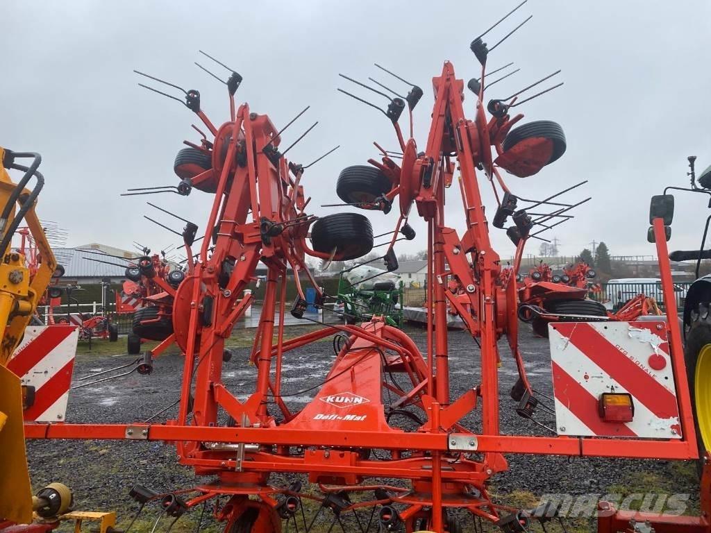 Kuhn GF8702 Šieno grėbliai ir vartytuvai