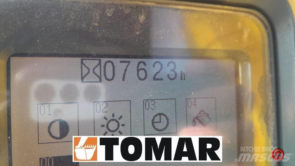 Komatsu PW 180-7 Ratiniai ekskavatoriai