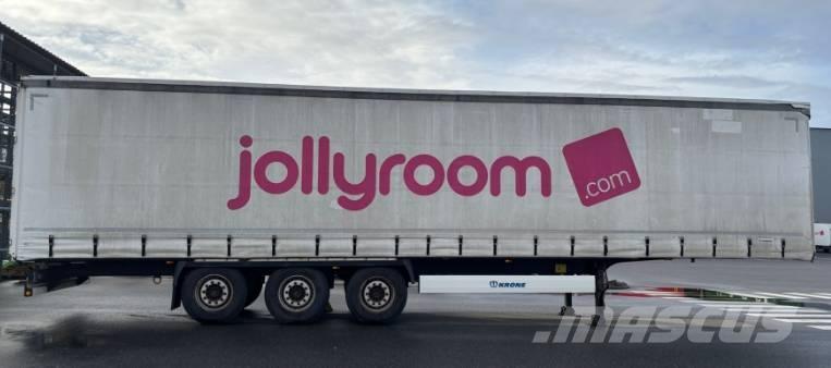 Krone SD Priekabos su tentu