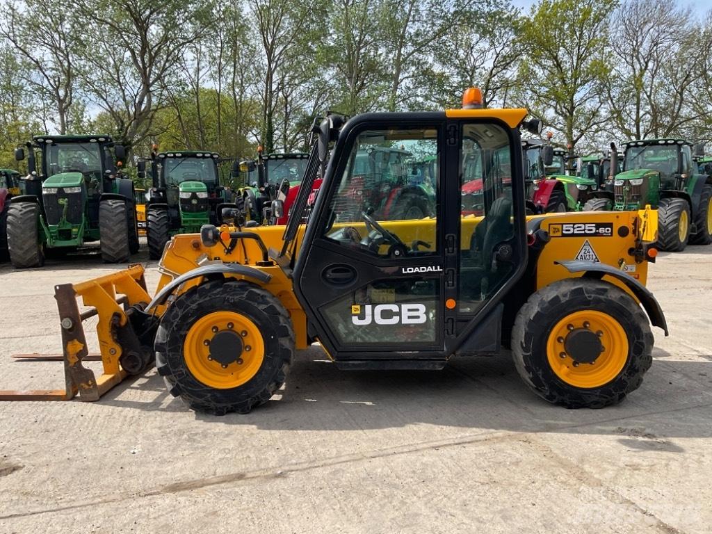JCB 525-60 AGRI PLUS Teleskopiniai krautuvai žemės ūkiui