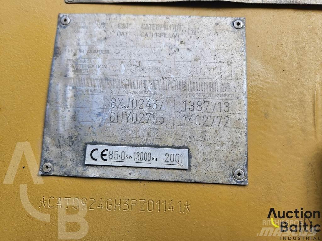 CAT 924 G Naudoti ratiniai krautuvai