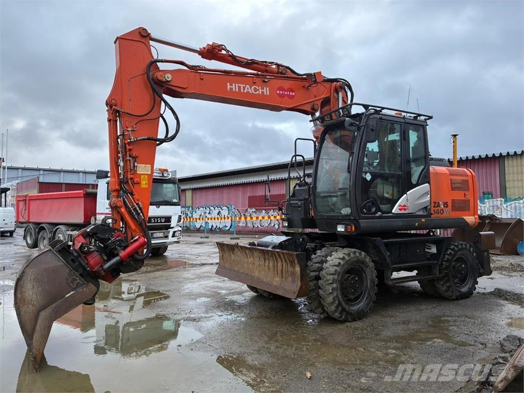 Hitachi ZX140W Ratiniai ekskavatoriai