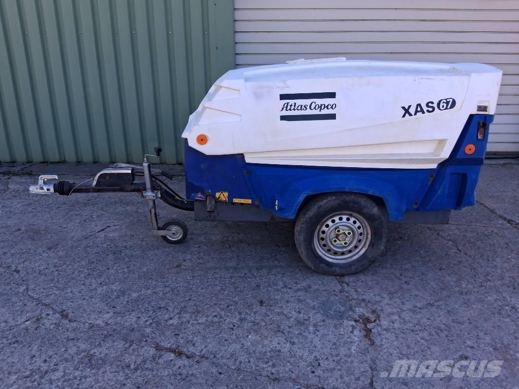 Atlas Copco XAS 67 Kompresoriai
