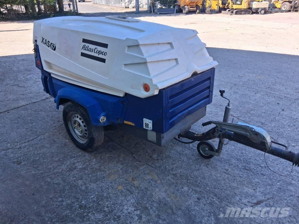 Atlas Copco XAS 67 Kompresoriai