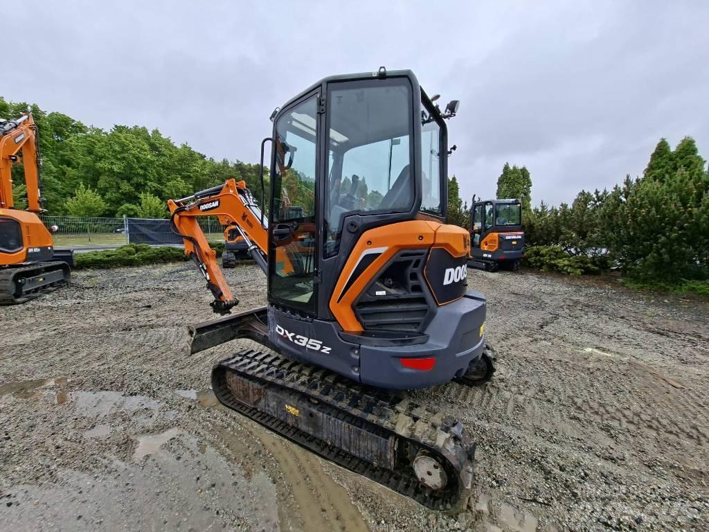 Doosan DX 35 Z Mini ekskavatoriai < 7 t