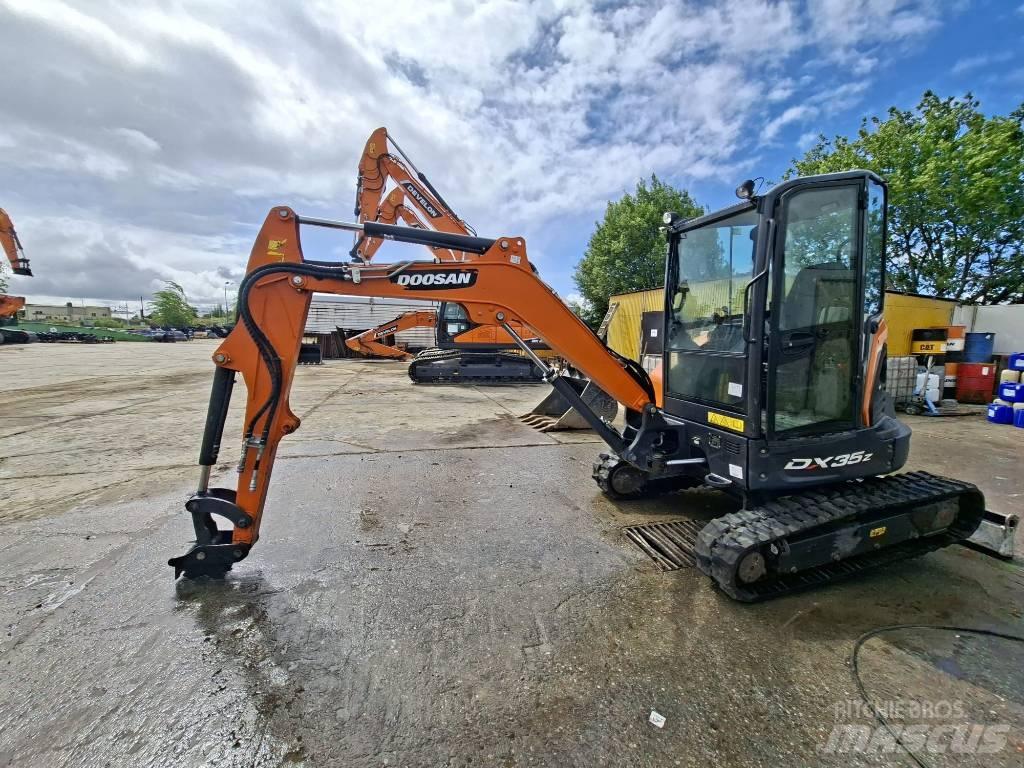Doosan DX 35 Z Mini ekskavatoriai < 7 t