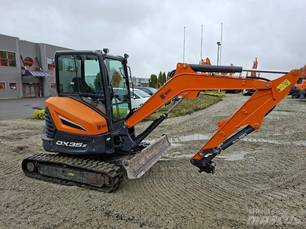 Doosan DX 35 Z Mini ekskavatoriai < 7 t