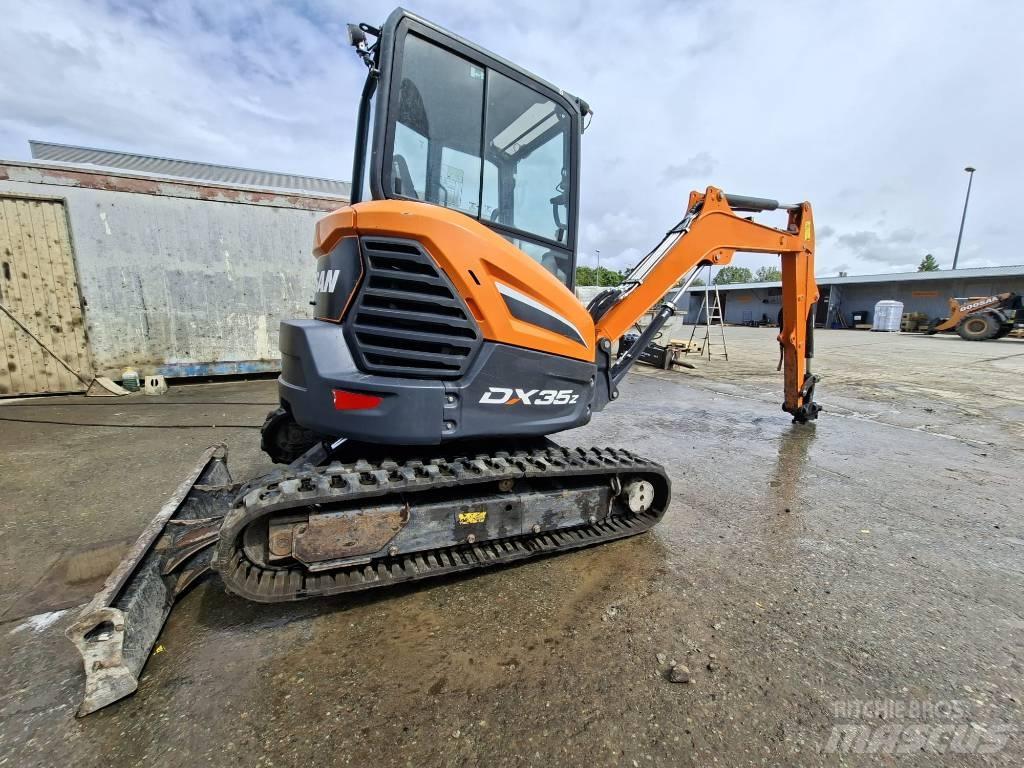 Doosan DX 35 Z Mini ekskavatoriai < 7 t