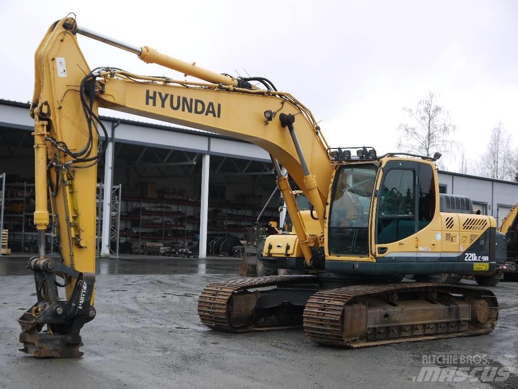 Hyundai R 220 LC-9A Vikšriniai ekskavatoriai