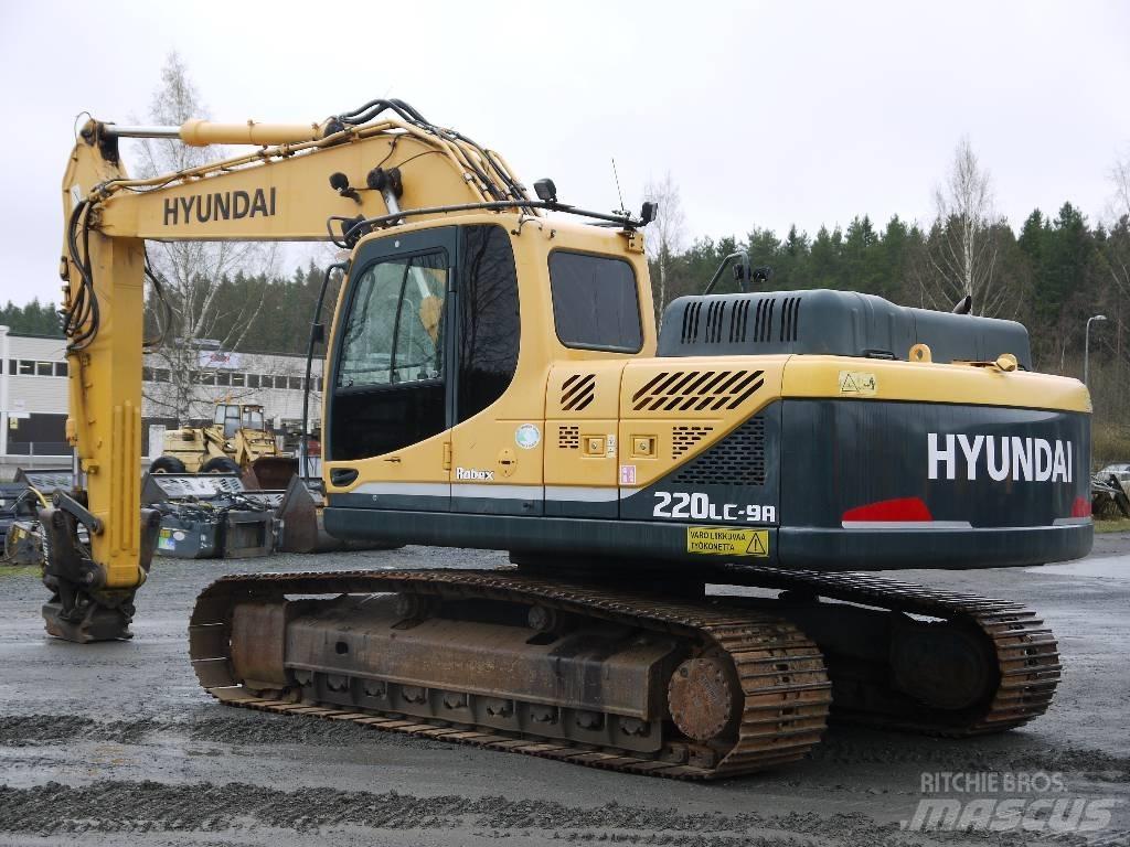 Hyundai R 220 LC-9A Vikšriniai ekskavatoriai