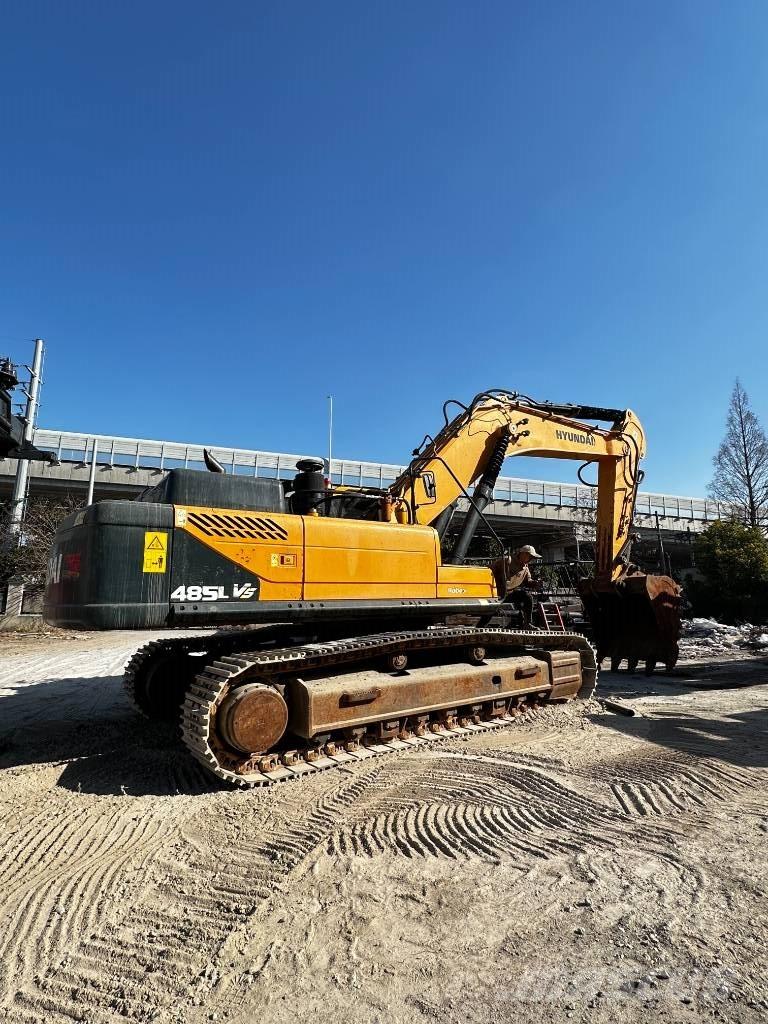Hyundai R485LVS Vikšriniai ekskavatoriai