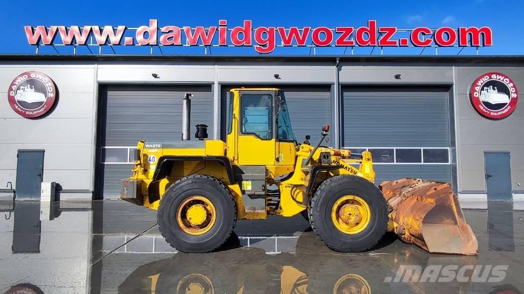 Komatsu WA 270-3 Naudoti ratiniai krautuvai