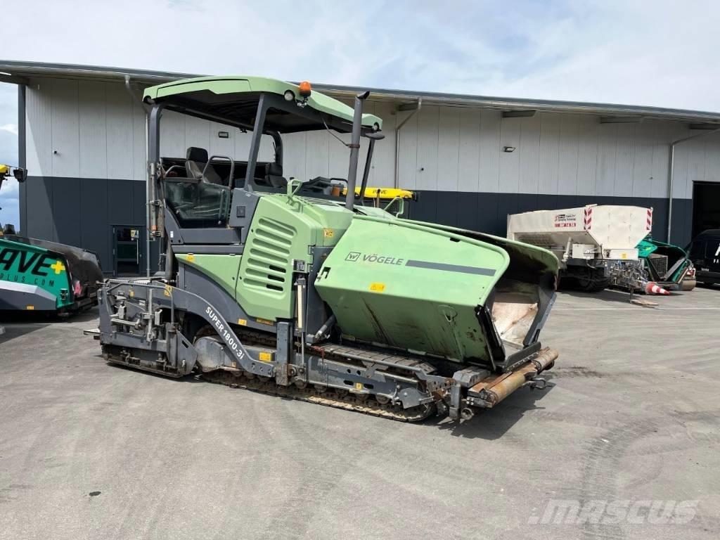 Vögele SUPER 1800-3i Asfalto klotuvai