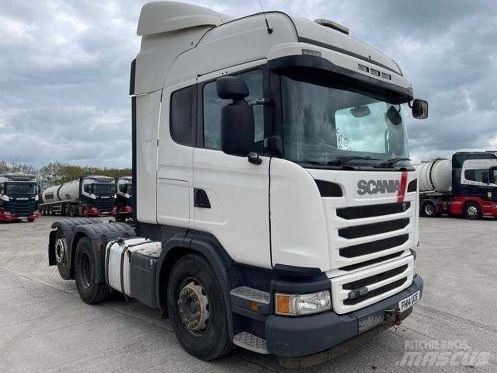 Scania G 450 LA Naudoti vilkikai