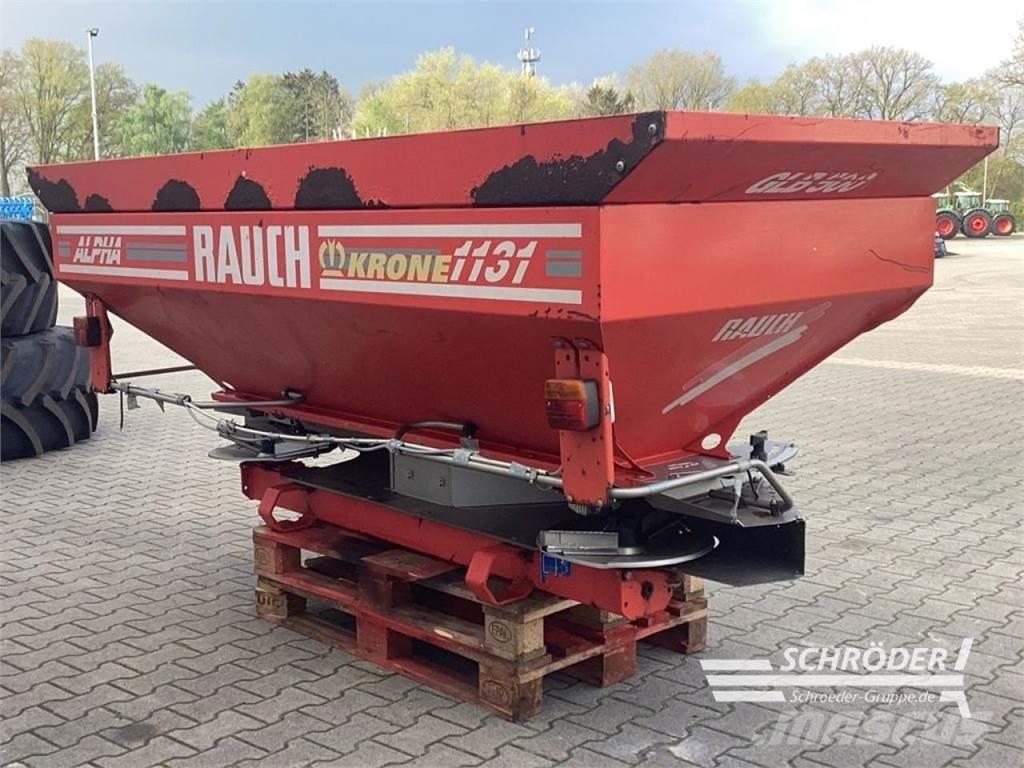 Rauch ALPHA 1131 Mineralinių trąšų barstytuvai